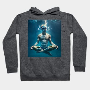 yoga shirt underwater Hoodie